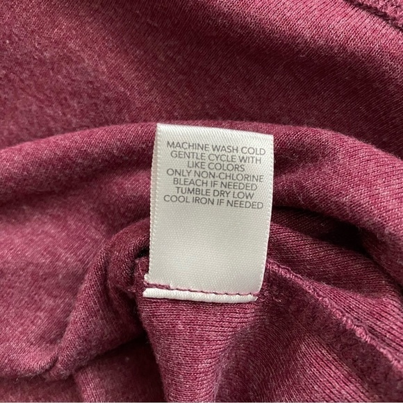 CJ Banks | Layer Your Look Pullover Sweater | Maroon | Size: 1X - Picture 3 of 7